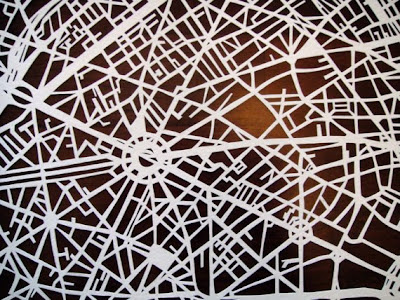 Paper cut out of Paris