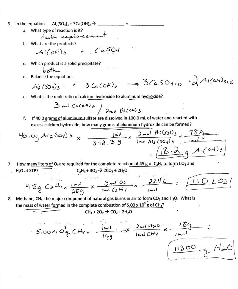 Dlewis blog: STOICHIOMETRY