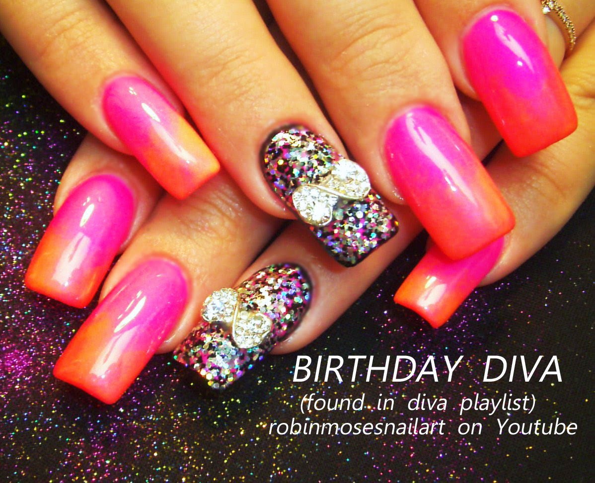 Robin Moses Nail Art "long nail art" "nailswag" "nail swag" "long nail