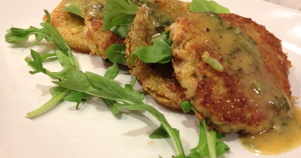 Insatiably Epicurious... Fried Green Tomatoes & Crab Cake Napoleon