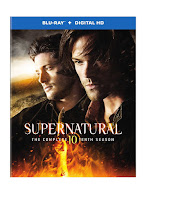 Supernatural Season 10 Blu-Ray Cover
