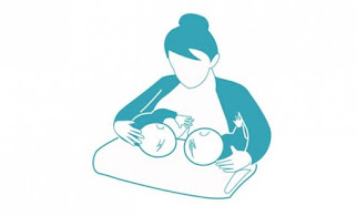 Breastfeeding Twin Baby