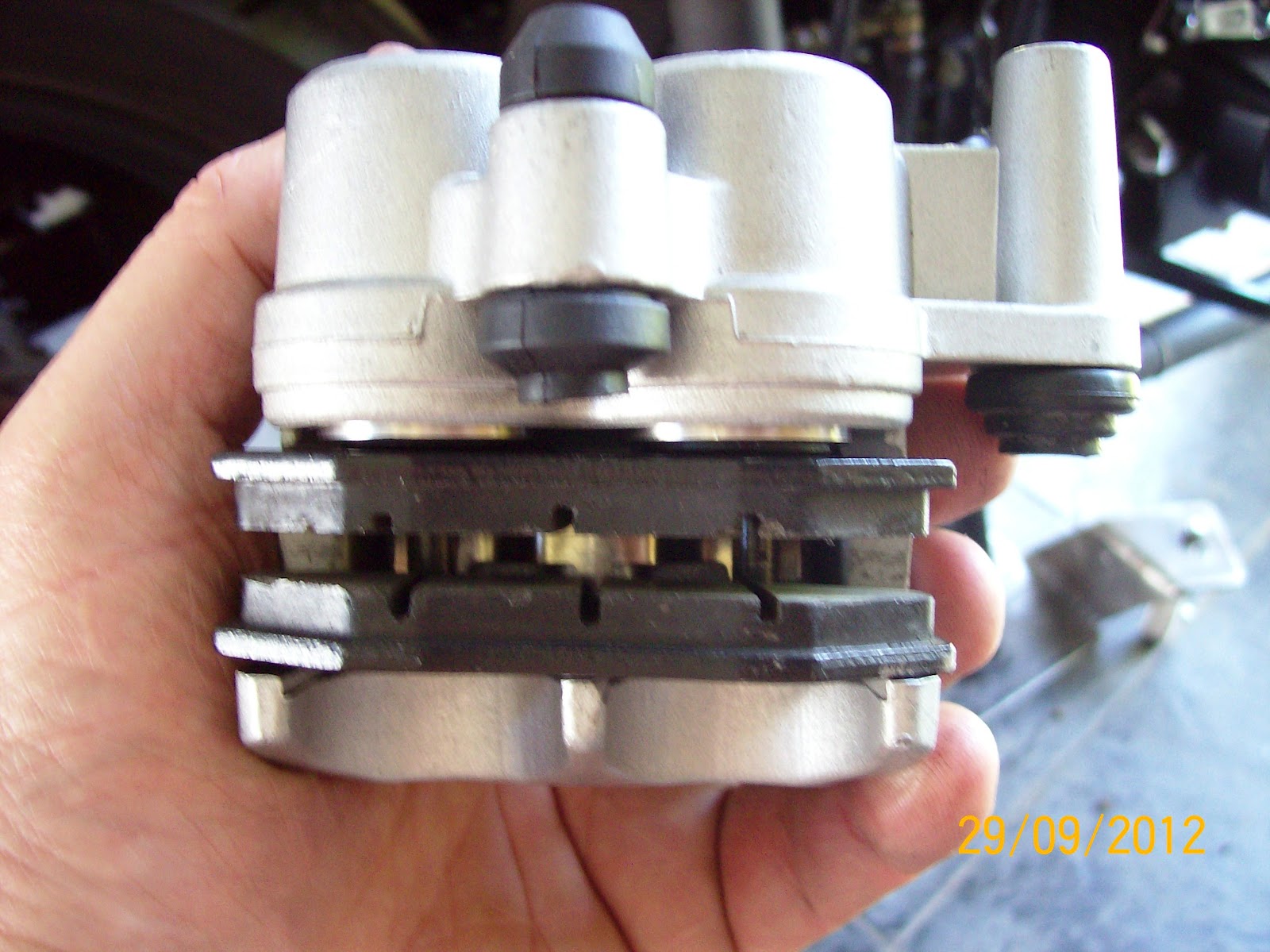 Mi Jawa 350 Ruta 40 Desarmado Caliper de Freno Trasero Jawa 350 R40