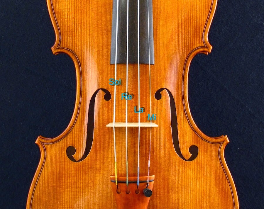 El Violinista ¿Cuales son las notas de las cuerdas del violín?
