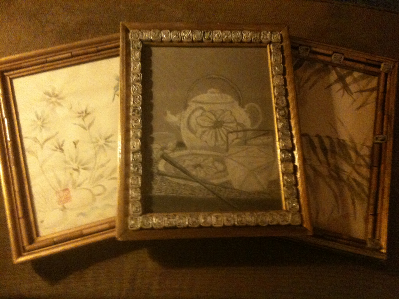 Artful Express Creative Life Old Picture Frames Refurbished My Boyfriend Bought Me A Big Box Of Old Picture Frames At An Auction In Caton N Y These Three Were Originally Painted Gold But Scratched And