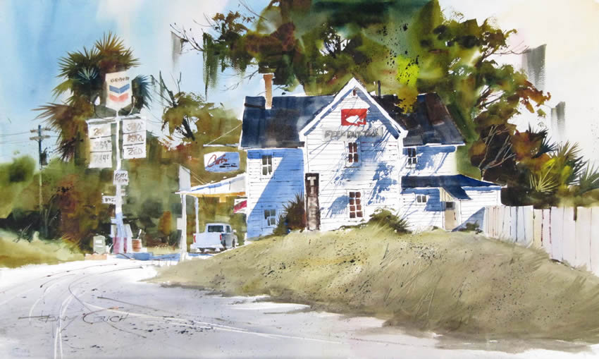 The Artist Zone Some paintings of the American artist "Tony Couch"