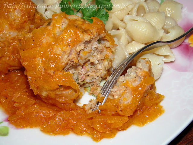 Куриные тефтели с тыквой