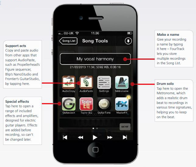 Turn Your iPhone and iPod into a Multitrack Recorder TechSoulz