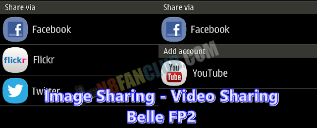 Nokia Belle FP2 Manual Updates: Gallery Sharing, Facebook, Flickr, Twitter, YouTube, Qt Web Kit 4.8.2 & Colorizit Application