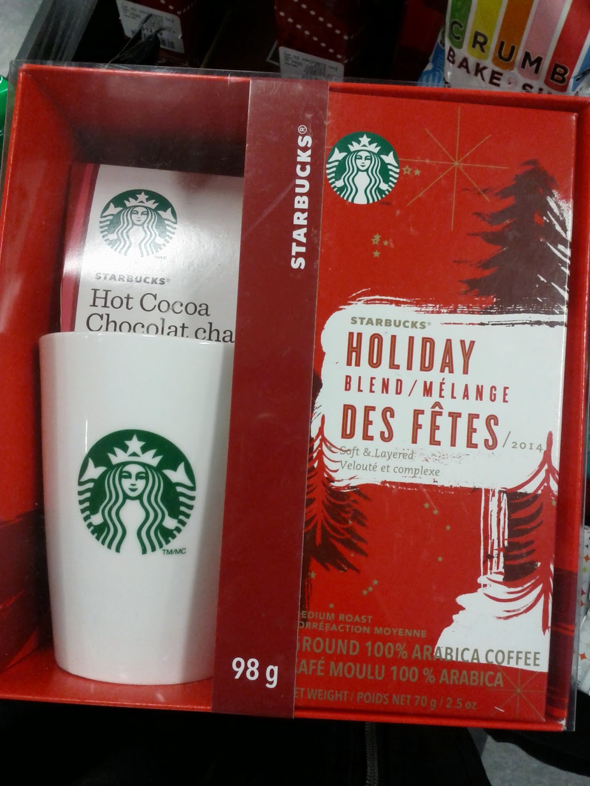 Toronto things Starbucks Holiday Hot Cocoa gift box, Winners, Dufferin