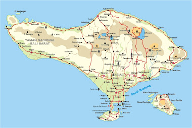 Peta Pulau Bali