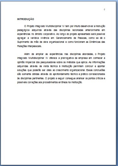 Como fazer introducao de um artigo