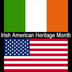 irish american heritage month