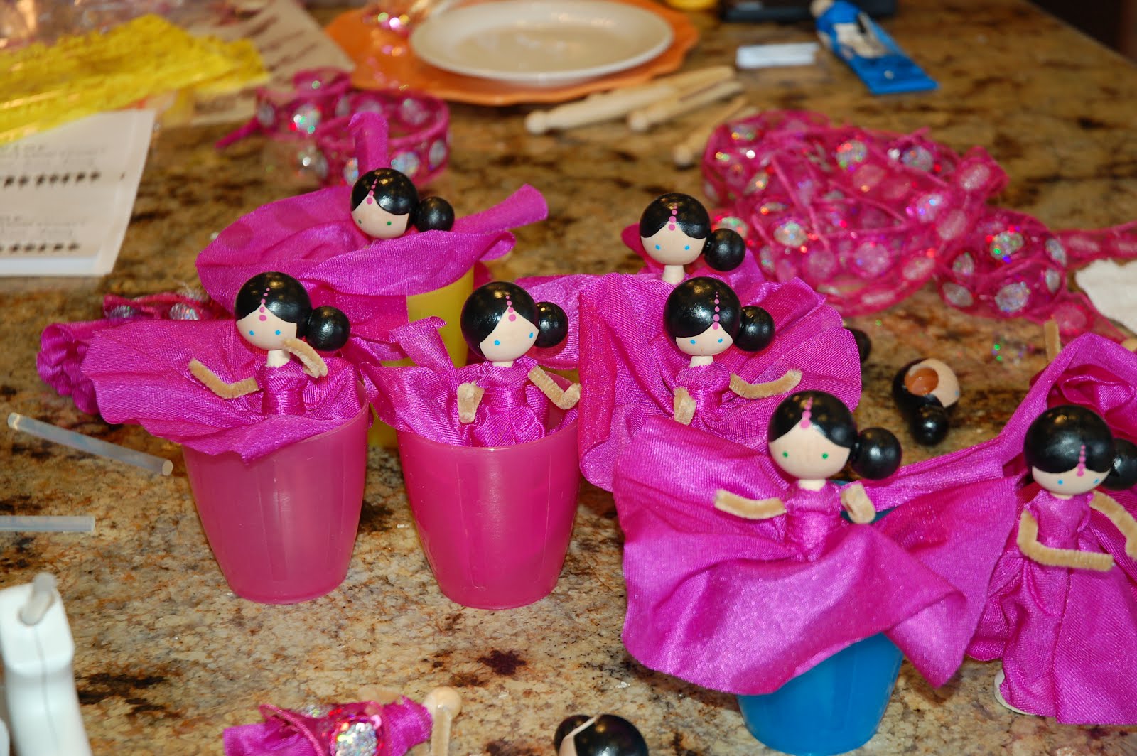 restlessrisa Indian / Bollywood Party, part 2 {Indian Doll Favor}