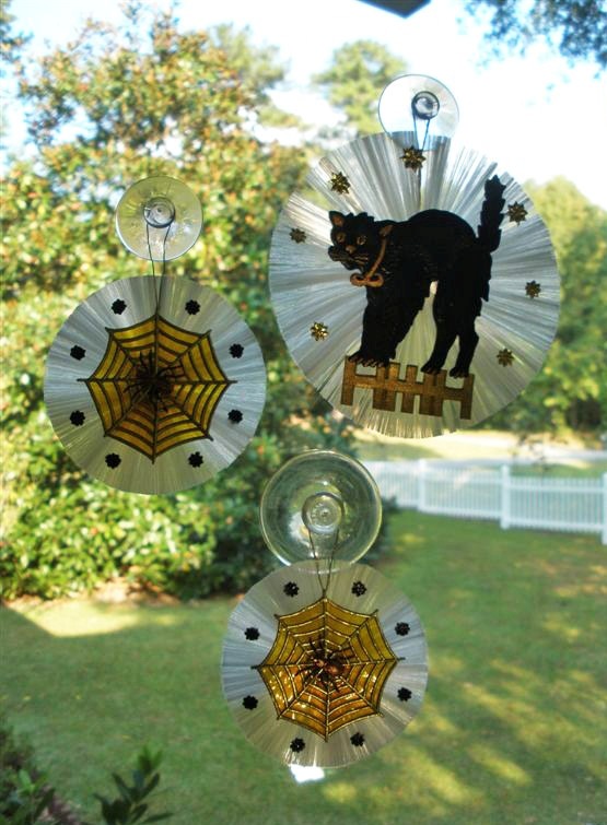 MARIETTE'S BACK TO BASICS {Our 5 Spun Glass Halloween Ornaments}