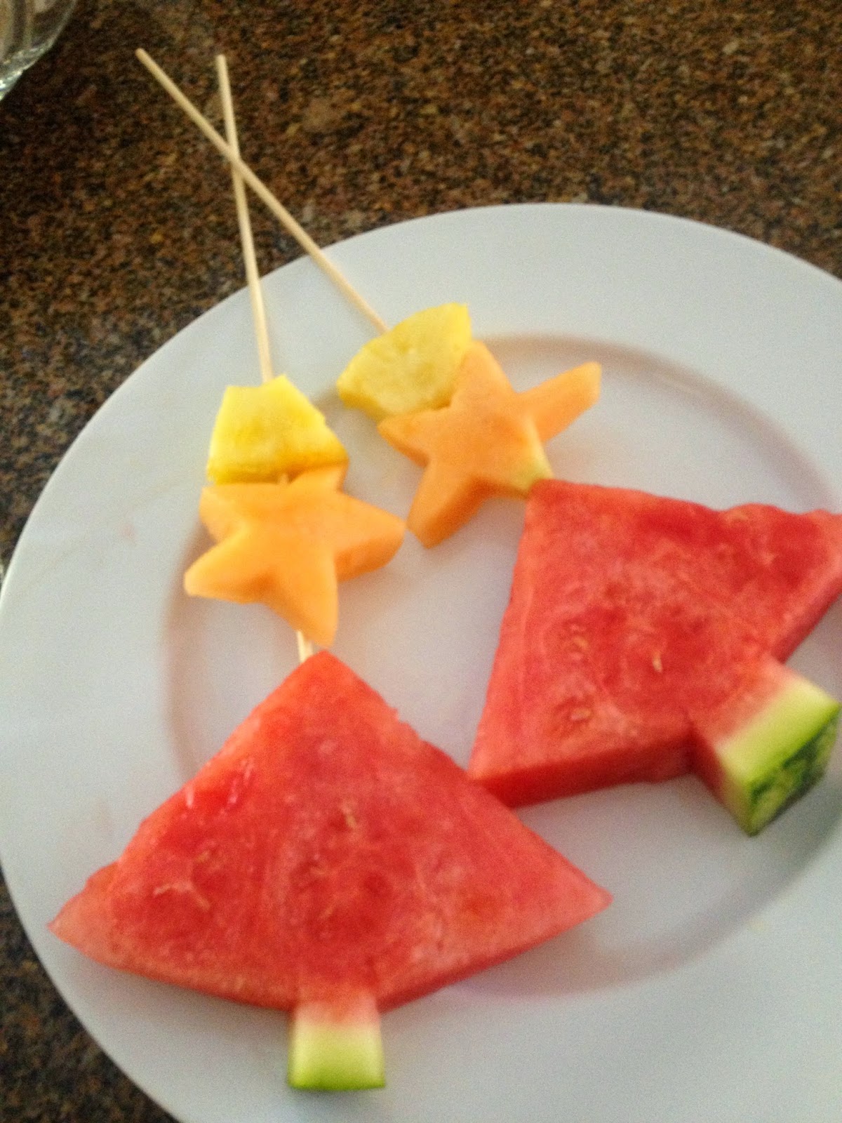 Creative Party Ideas by Cheryl Fast and Healthy Christmas Fruit Kabobs