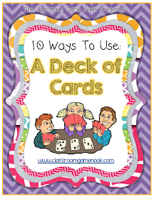 Classroom Freebies: 10 Ways to Use a Deck of Cards