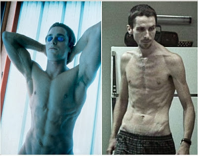 La dieta de Christian Balen en El Maquinista Christian Bale