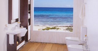 BAÑOS MARINOS / Una ventana al mar - Decoractual - Diseño y Decoración
