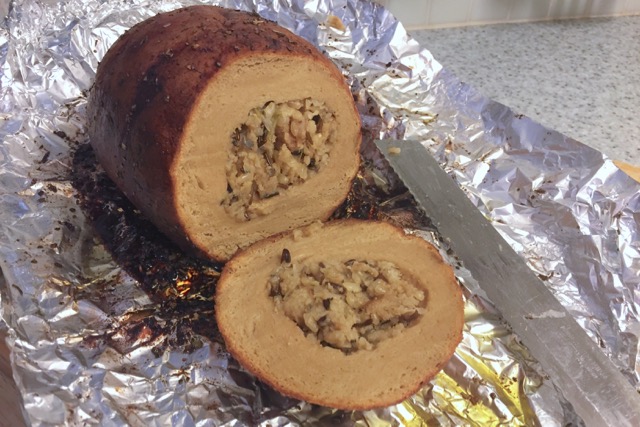 Tofurky Roast with Stuffing