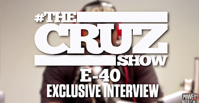 E-40 talks Tupac with J Cruz from L.A.'s Power 106 Morning Show / www.hiphopondeck.com