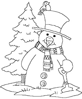 Christmas snowman coloring pages coloring.filminspector.com