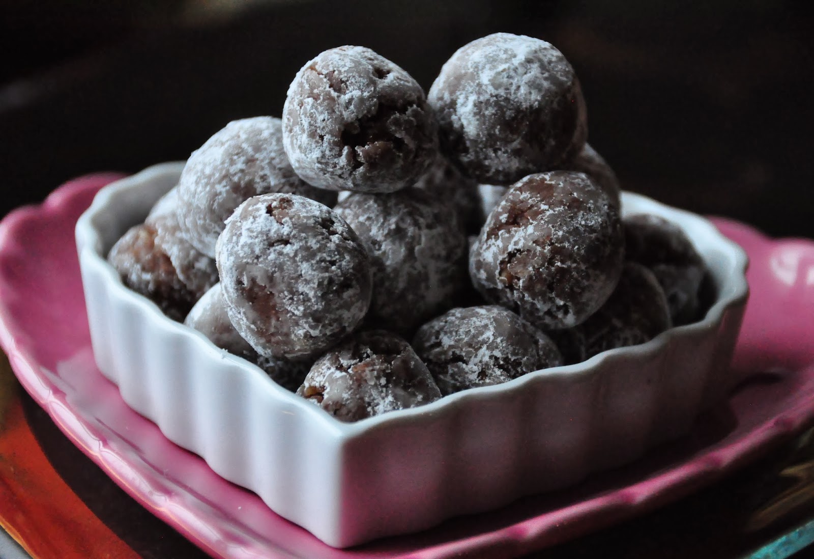 Bite Me Chocolate Bourbon Balls