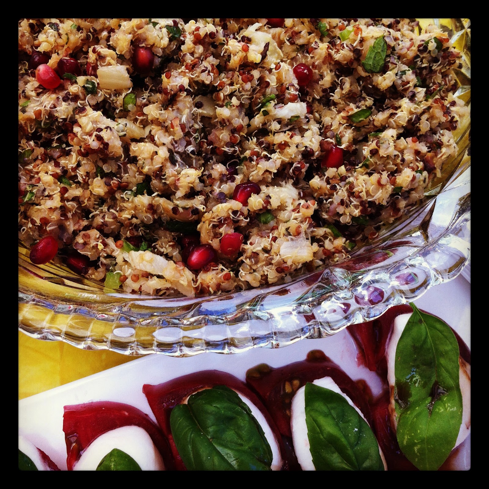 Serve It Forth Quinoa, Fennel and Pomegranate Salad
