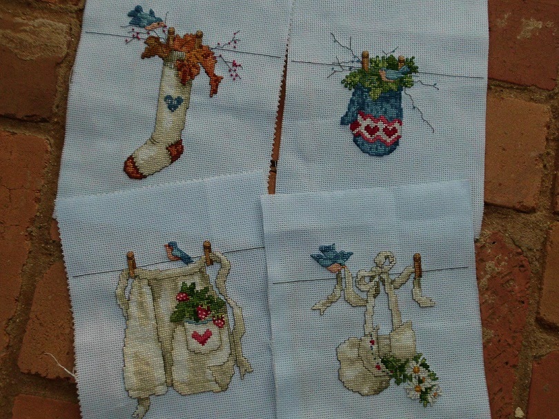 Yesteryear Embroideries Crossed Stitches.....Counted Cross Stitch