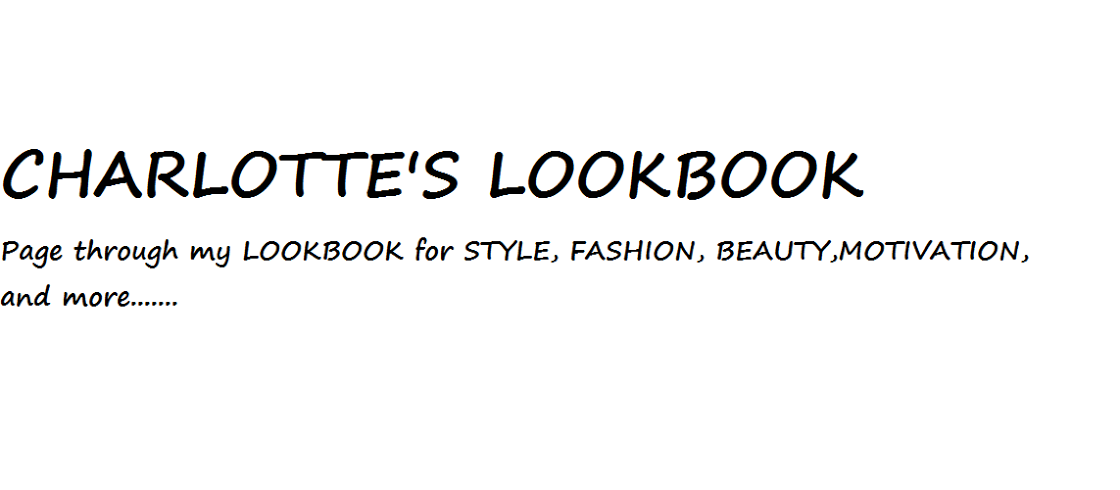 Charlotte's lookbook 