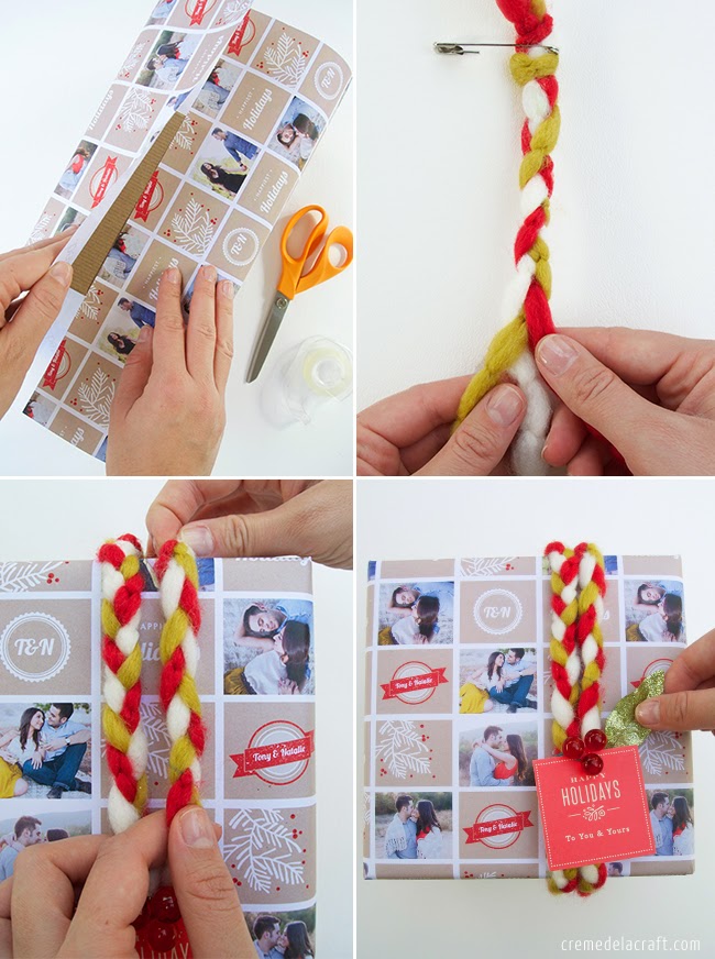 diy personalized gift wrapping