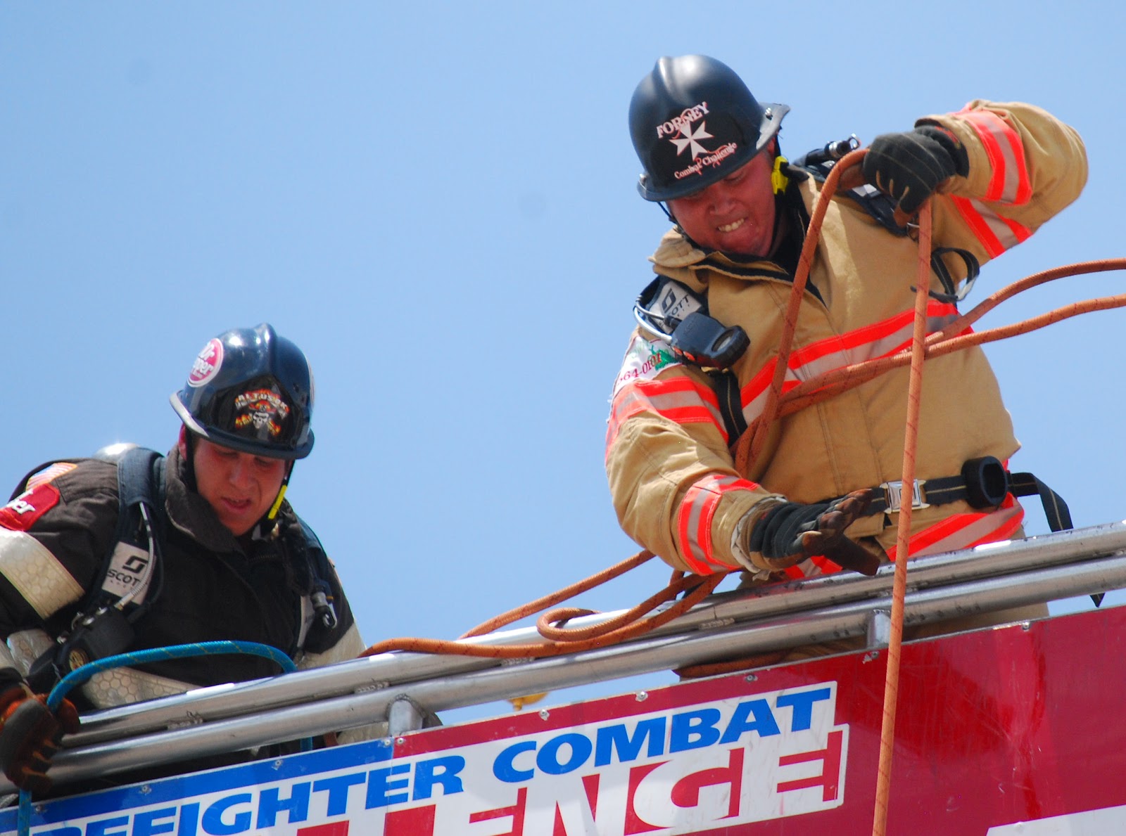 Terrell Daily Photo Forney FireFighter Combat Challenge
