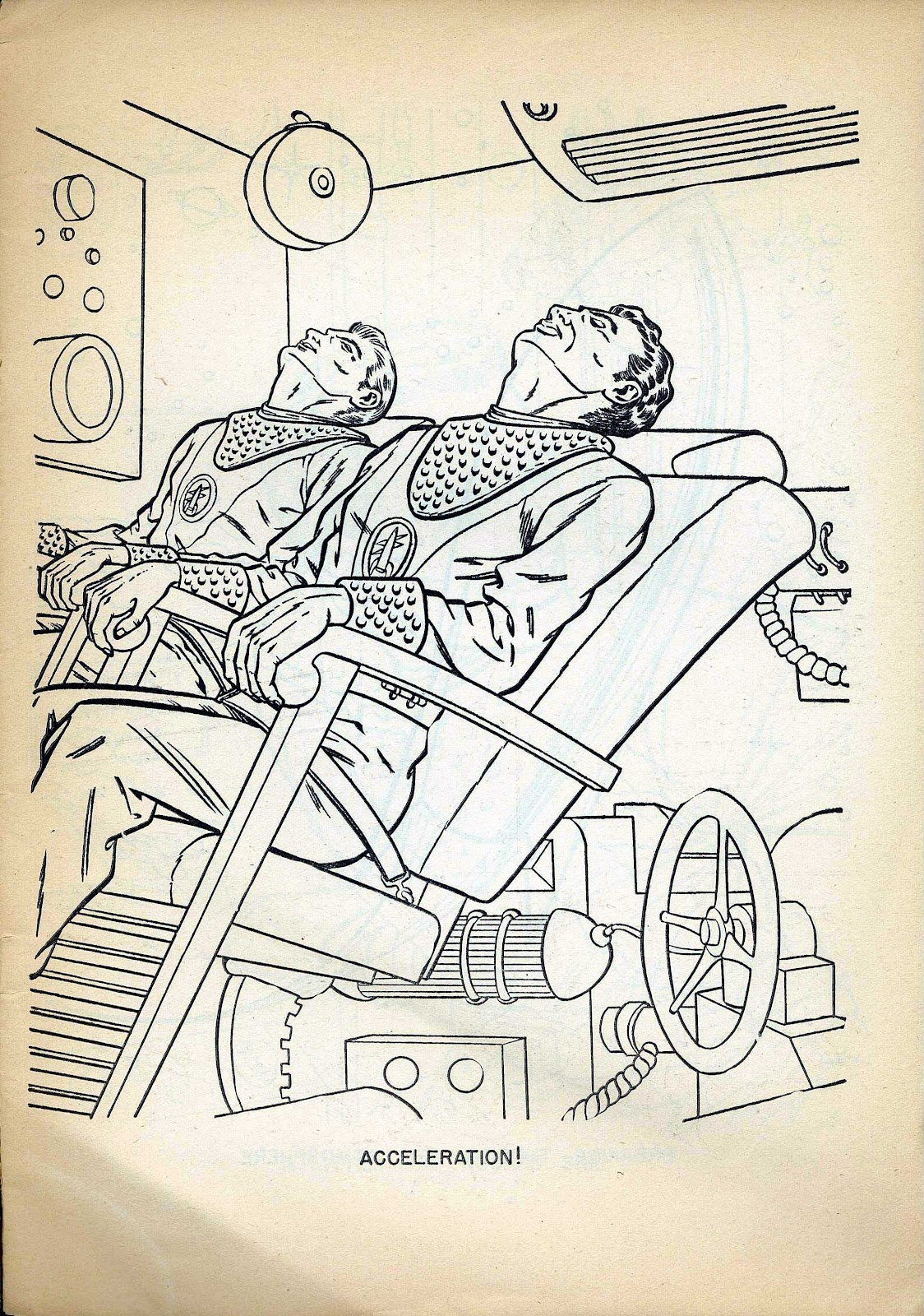 Saved From The Paper Drive Space Cadet Coloring Book