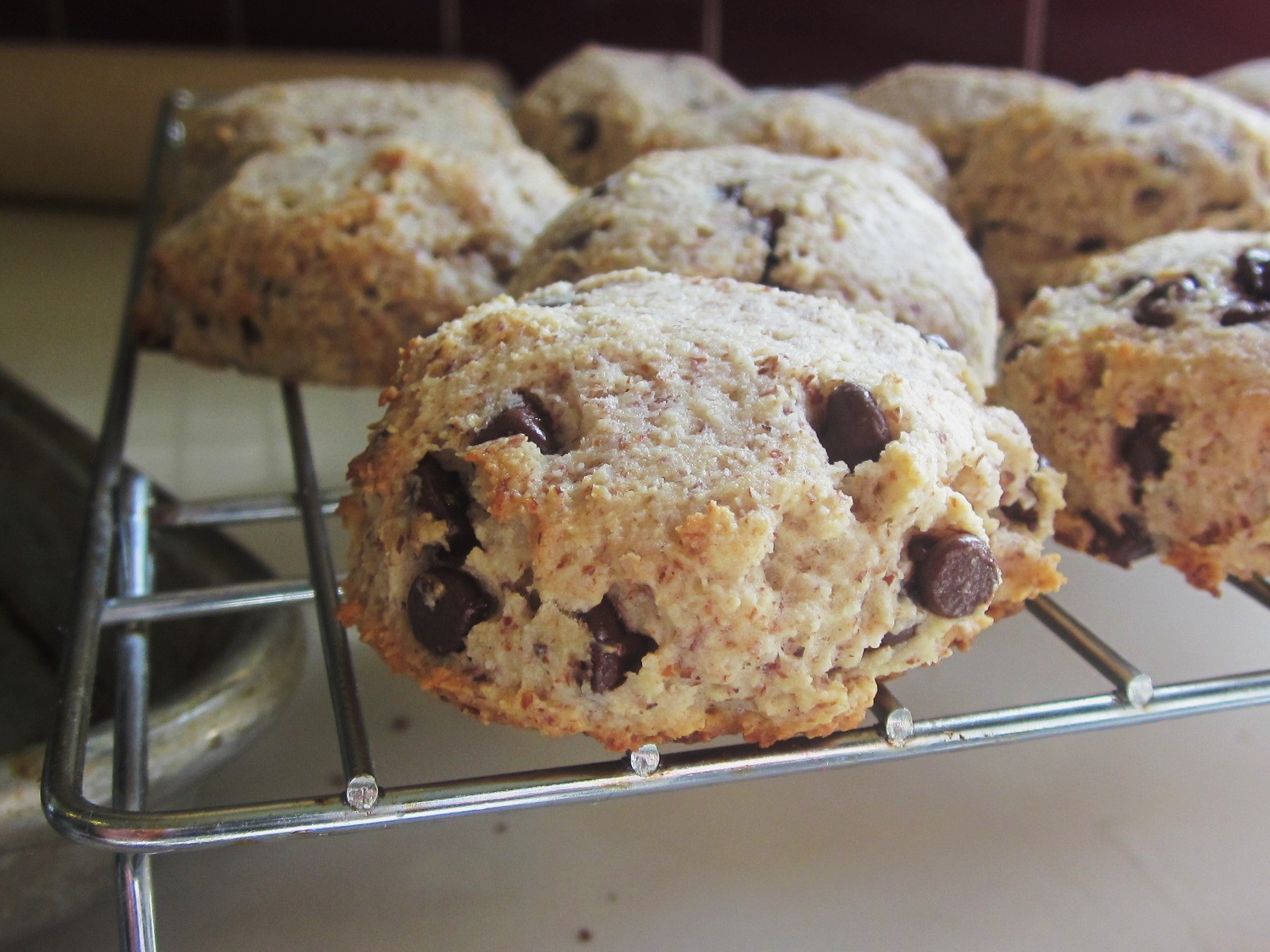 Chef Tess Bakeresse Almond Toffee Chocolate Chip Cookies...100 Gluten