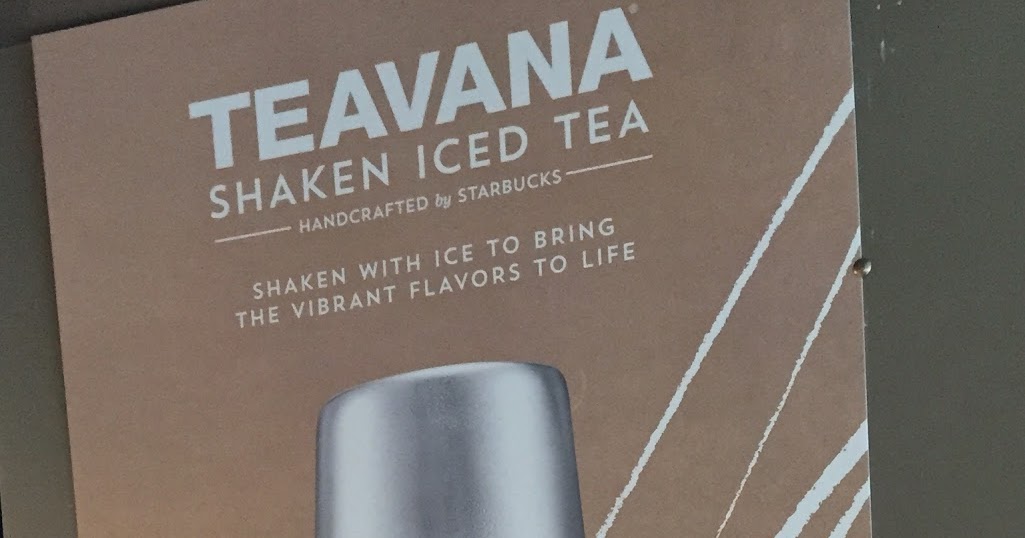 Teavana "Shaken Iced Mango Black Tea Lemonade" From Starbucks / スターバックス