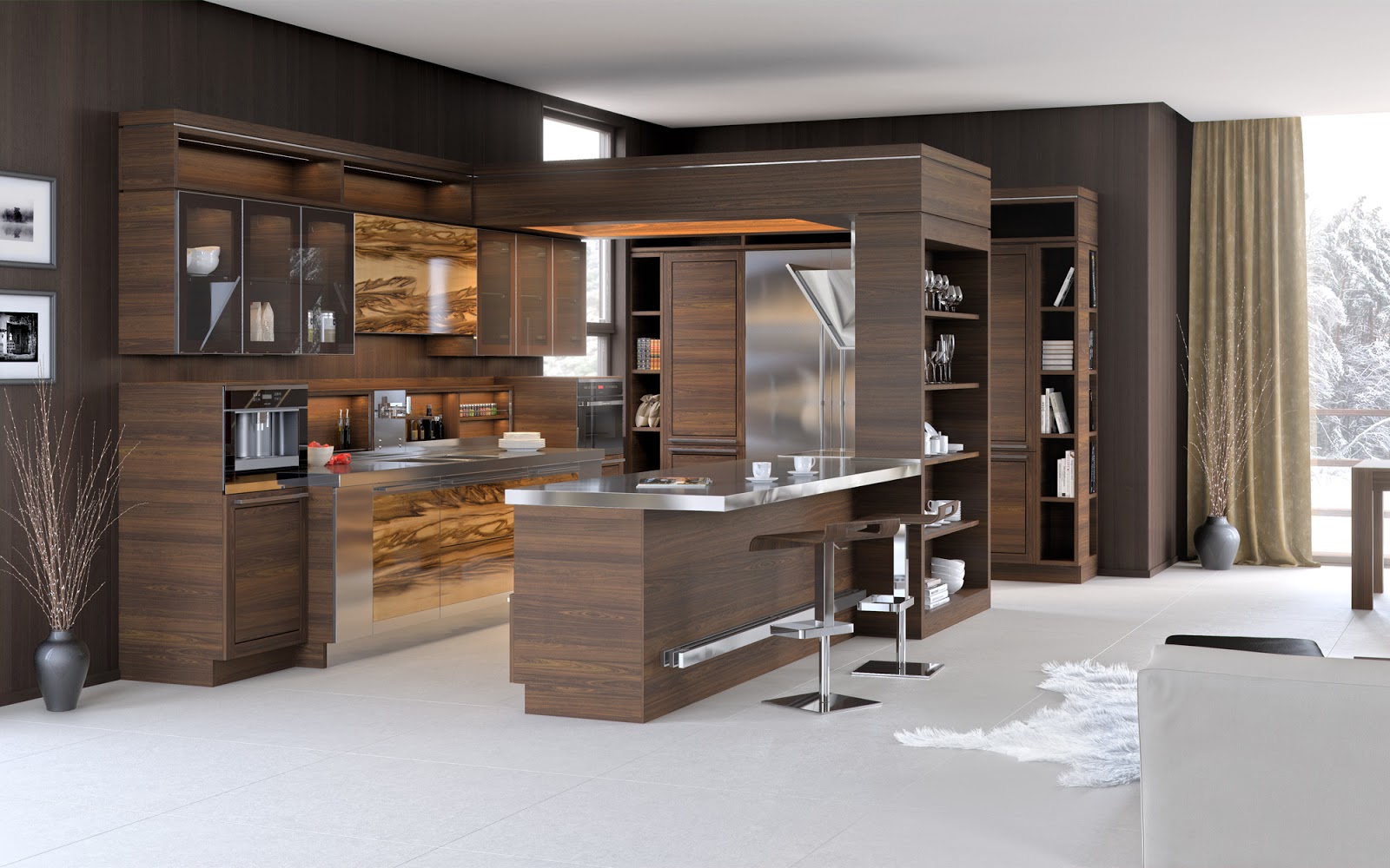Kitchen 3d visualization