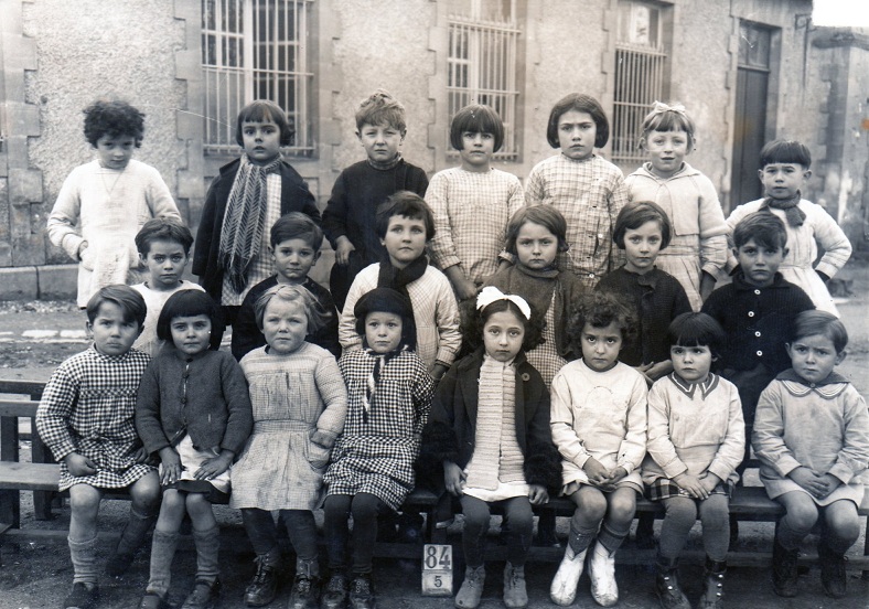 Souvenirs d'école Photographie de classe 1940