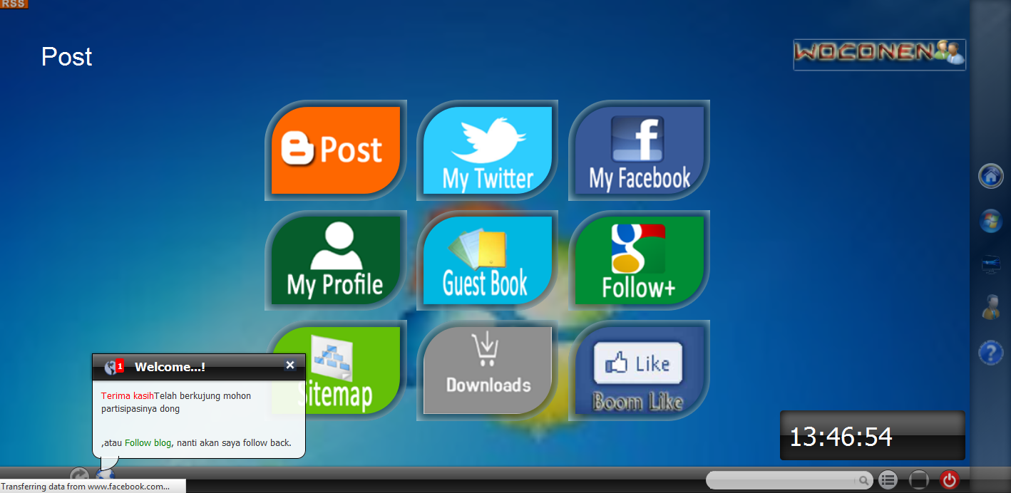 templates windows 7 html template mirip windows 8 templates windows 7 html template mirip windows 8