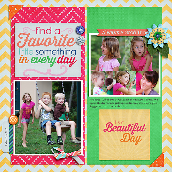 Quick Photo Editing Tip in / Scrapping with Liz