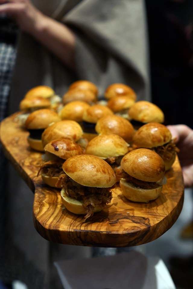 Hello Freckles Fenwick Food Hall Launch Newcastle Mini Burger Canapes Hello Freckles Fenwick Food Hall Launch Newcastle Mini Burger Canapes