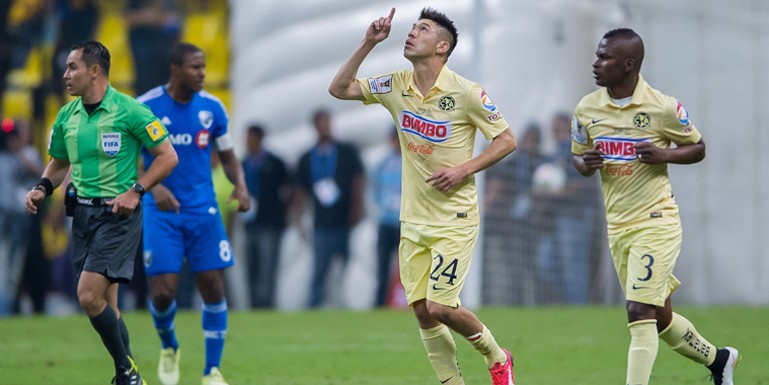 Fallaron una y otra vez Final de ida de la CONCACAF Liga de Campeones 2015 entre el club América de México y el Impact de Montreal de Canadá. Ignacio Piatti abrió el marcador al 16', y Oribe Peralta lo empató al 88' | Ximinia