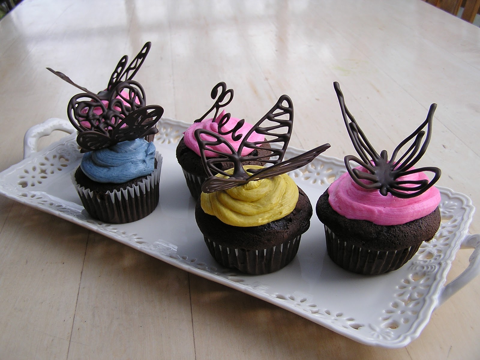 Everything Old: How To: Make Chocolate Butterfly Cake ...
