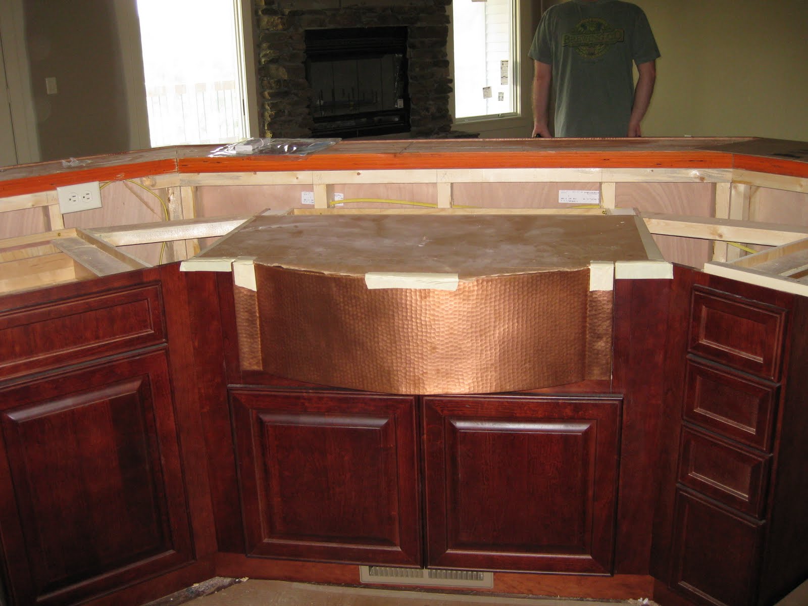 Building our house Electrical trim out