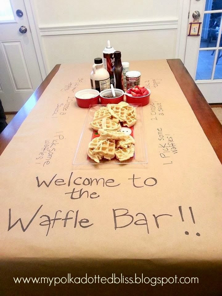 My Polka Dotted Bliss Winter Waffle & PJ Party