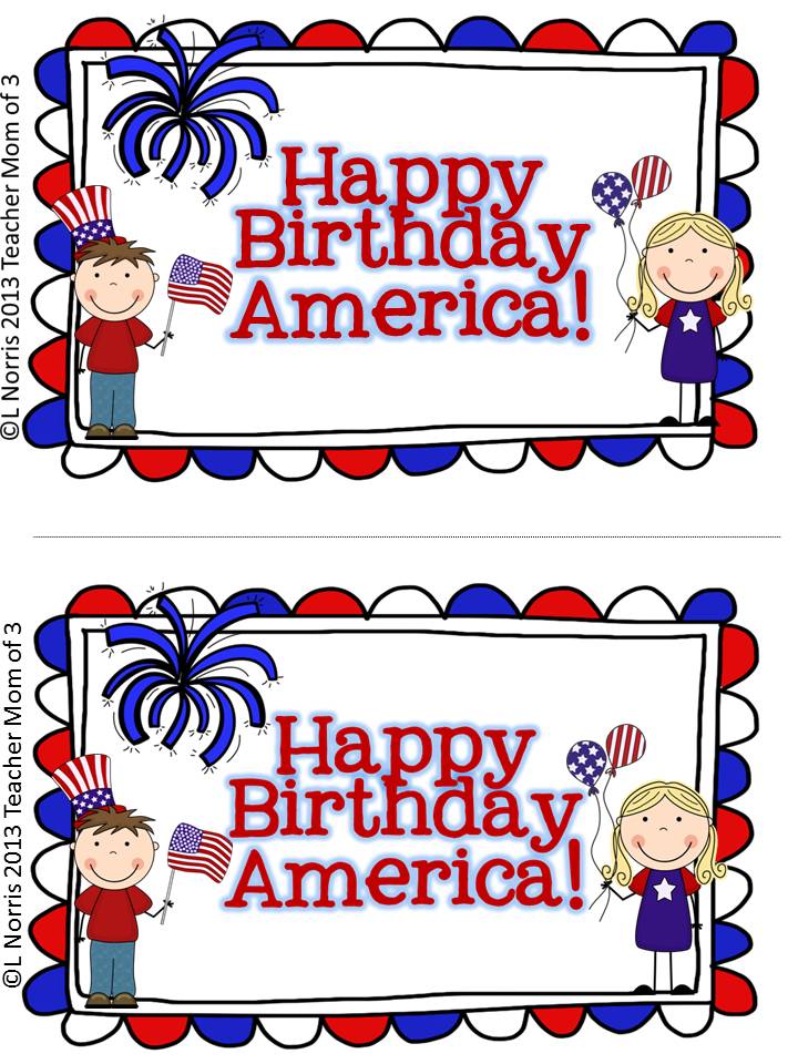 Teacher Mom of 3: 4th of July Emergent Reader- FREEBIE!