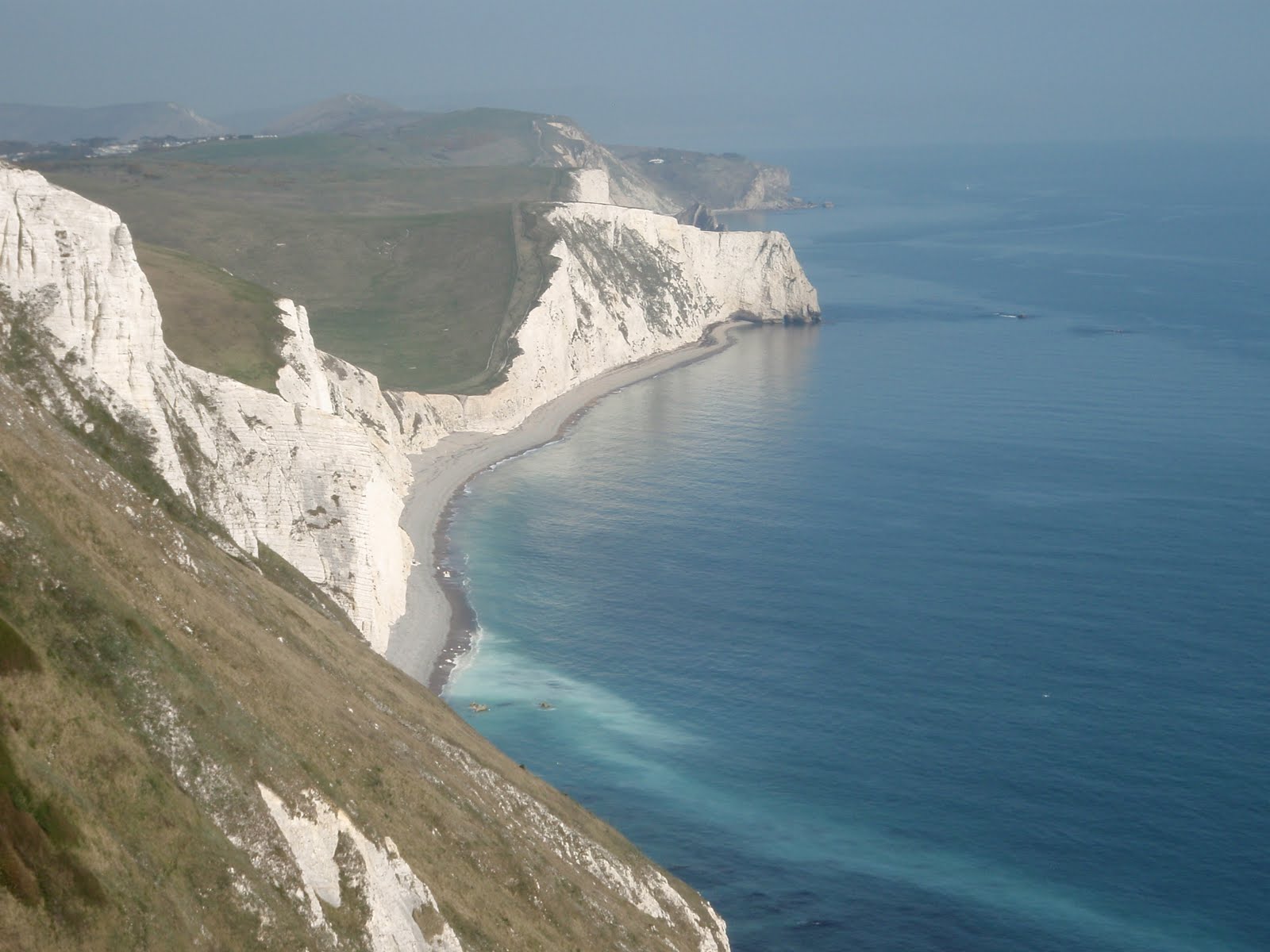 Mountain and Sea Scotland A colourful day on the Dorset cliffs