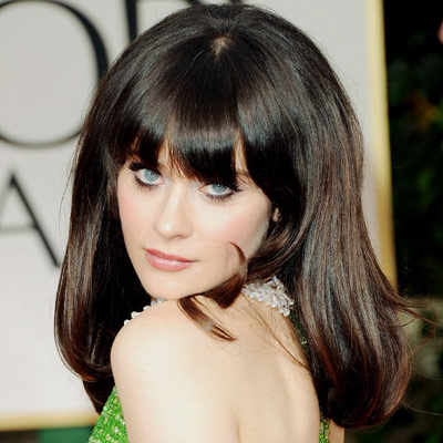 To recreate Zooey's piercing eyes we suggest trying colors from Yaby 