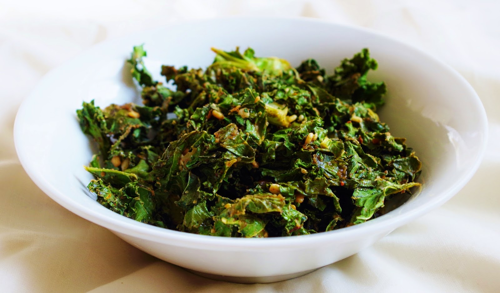 Spicy Peanut Kale Chips Euphoric Vegan