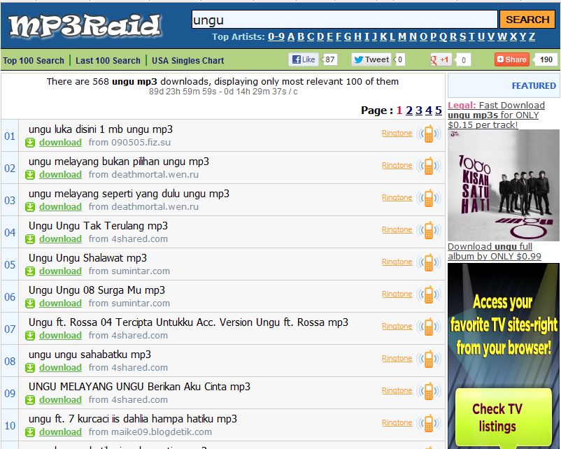 Arif Al Thaf 5 Daftar Situs Download Lagu Mp3 Terpopuler