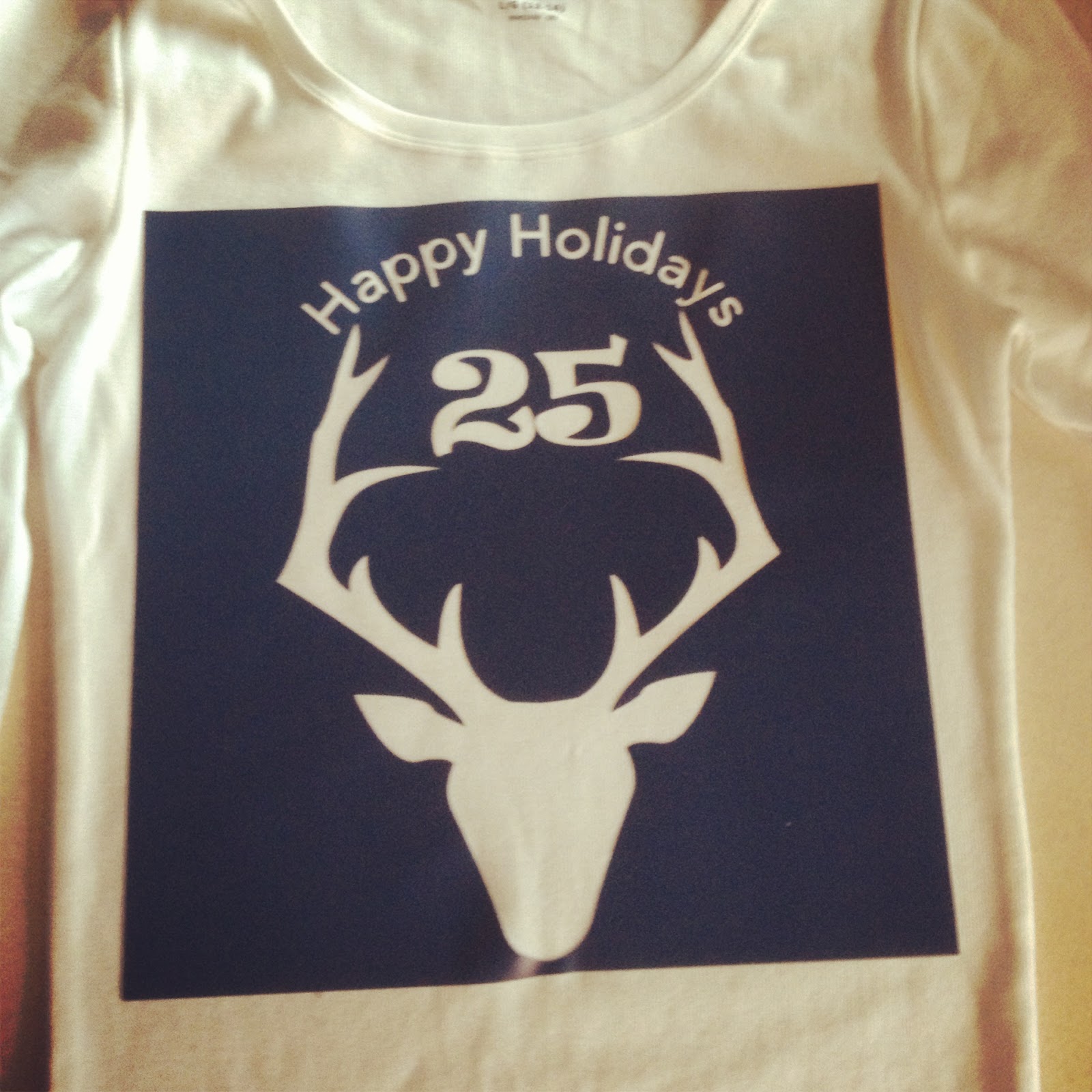 Lorrie's Story Christmas Tshirt with the Silhouette Cameo!